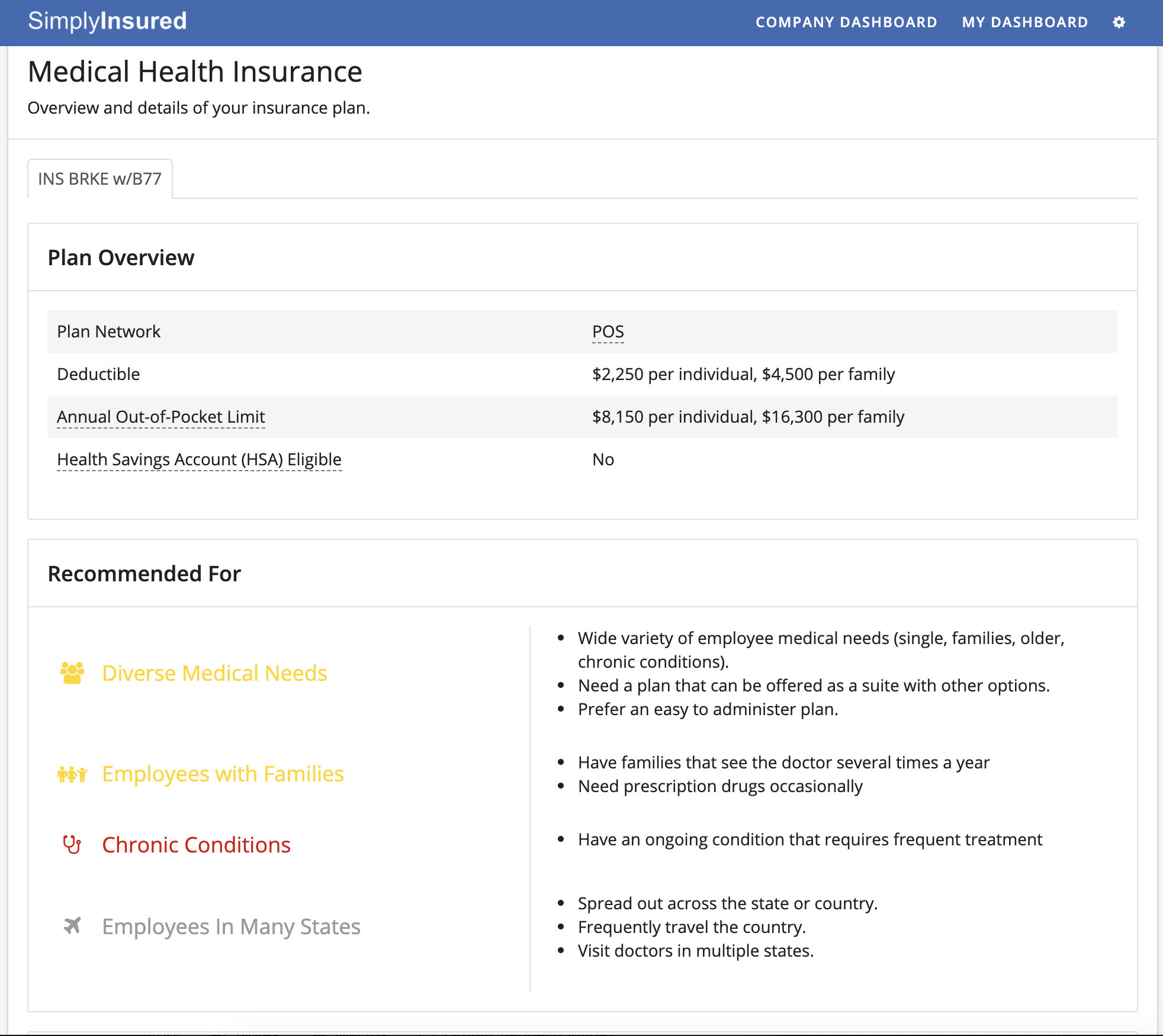 Where are the Benefit Details of my Health Plan?