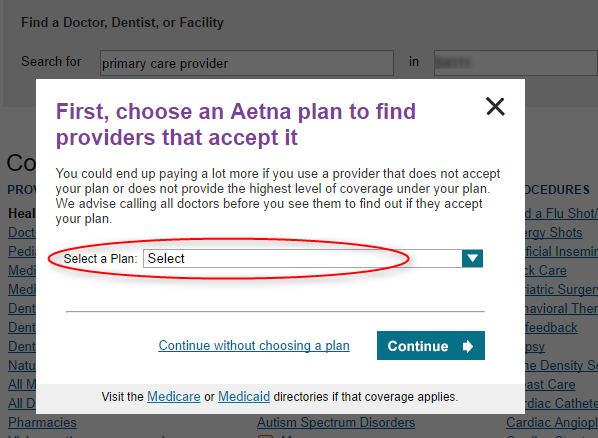 virtual doctor visit aetna